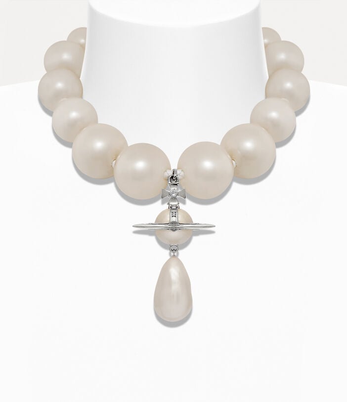 Vivienne Westwood GIANT PEARL DROP NECKLACE